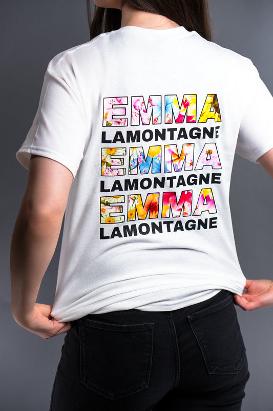 Long-haired doodle t-shirt