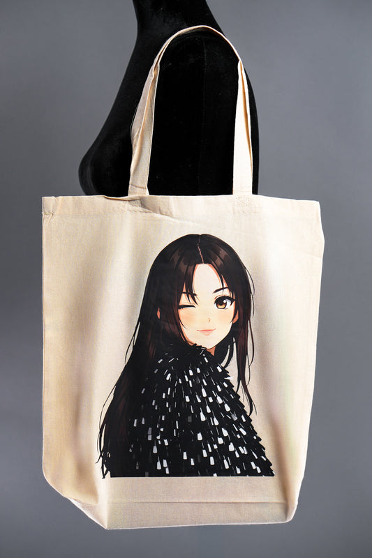 Cartoon tote bag
