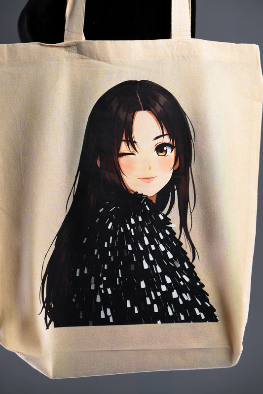 Cartoon tote bag